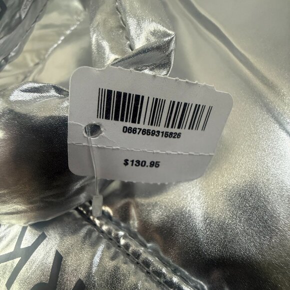 Bath & Body Works Puffy Handbag Silver - Picture 2 of 4